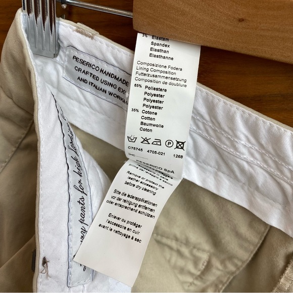 Peserico Cigarette Ankle Pants, Size 46 US 10 - Picture 9 of 11